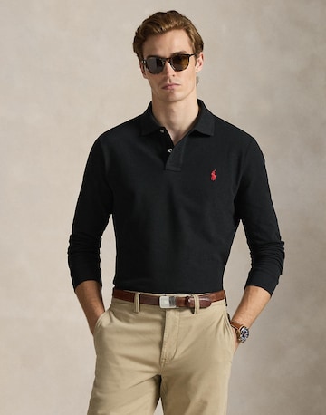 Polo Ralph Lauren Poloshirt in Schwarz: Vorderseite