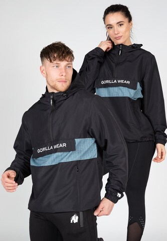 Gorilla Wear Tussenjas 'Bolton' in Blauw: voorkant