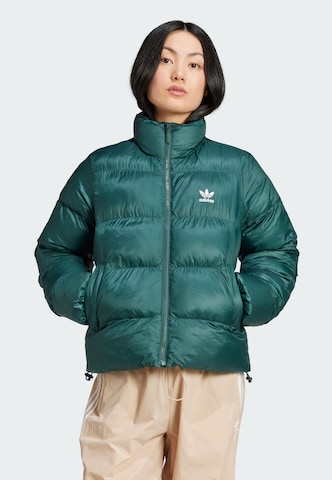 ADIDAS ORIGINALS Jacke 'Adicolor' in Grün: Vorderseite
