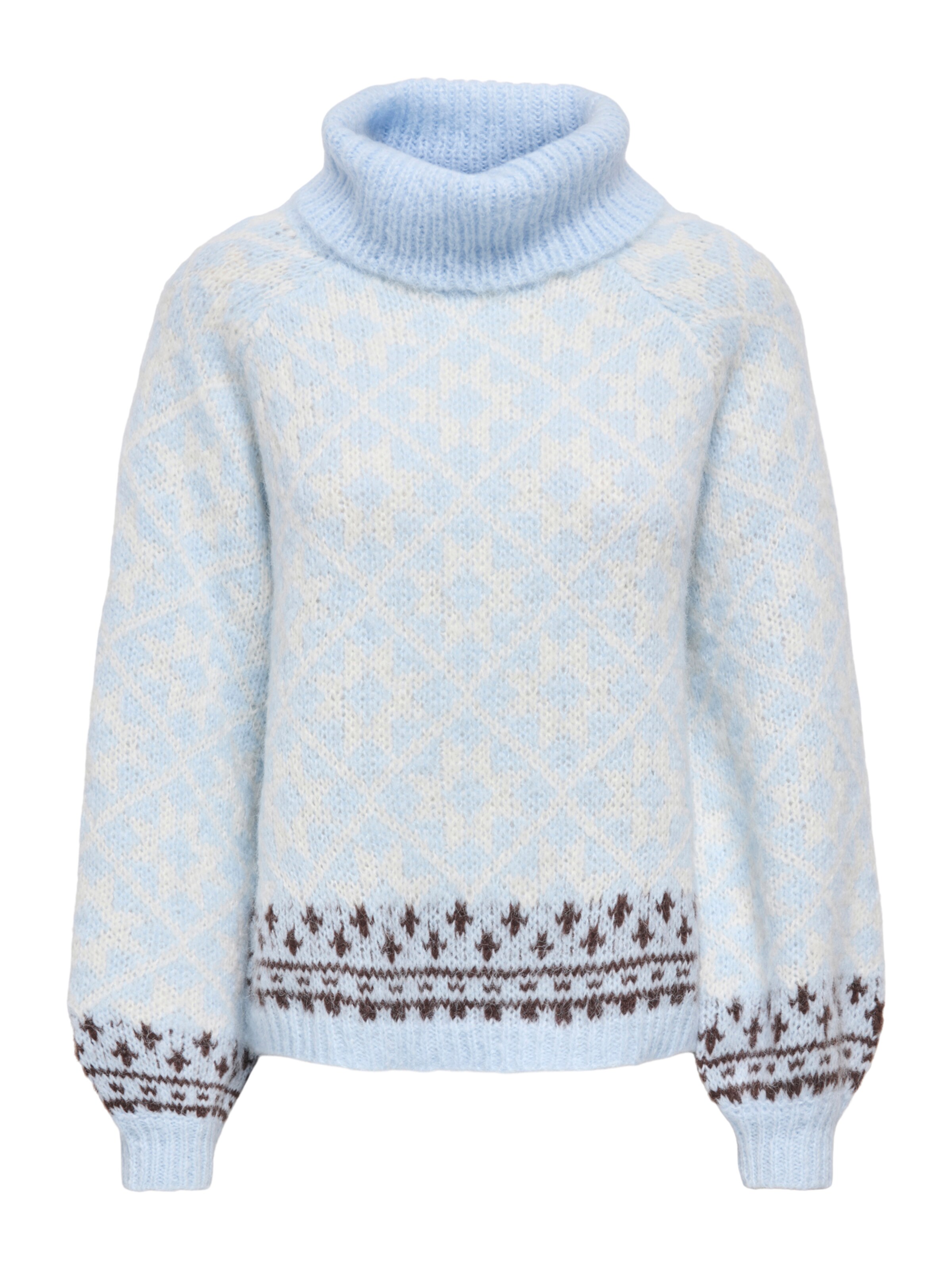 ONLY Trui 'ONLCARO' in Blauw: voorkant