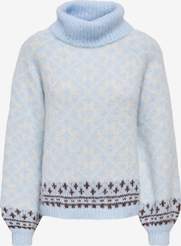 ONLY Sweter 'ONLCARO' w kolorze niebieski: przód