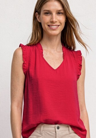 STREET ONE Blouse in Red: front