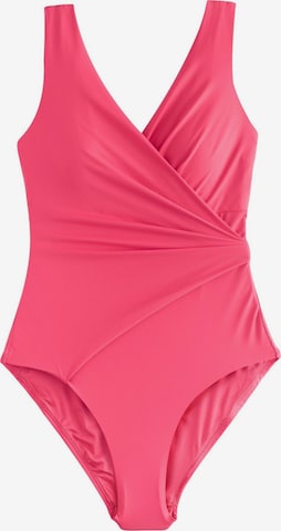 Costume intero modellante di Next in rosa: frontale