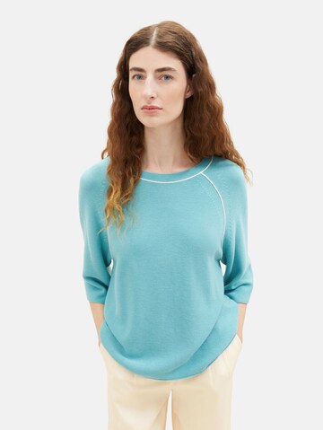 TOM TAILOR Pullover in Blau