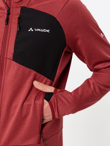 VAUDE Funktionele fleece-jas 'Monviso' in Rood