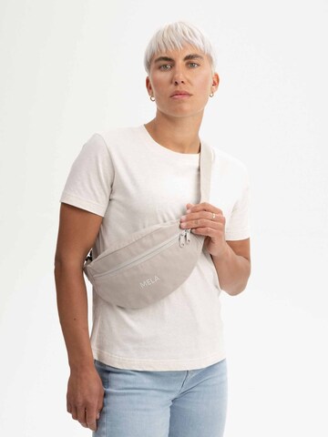 MELA Umhängetasche in Grau: Vorderseite