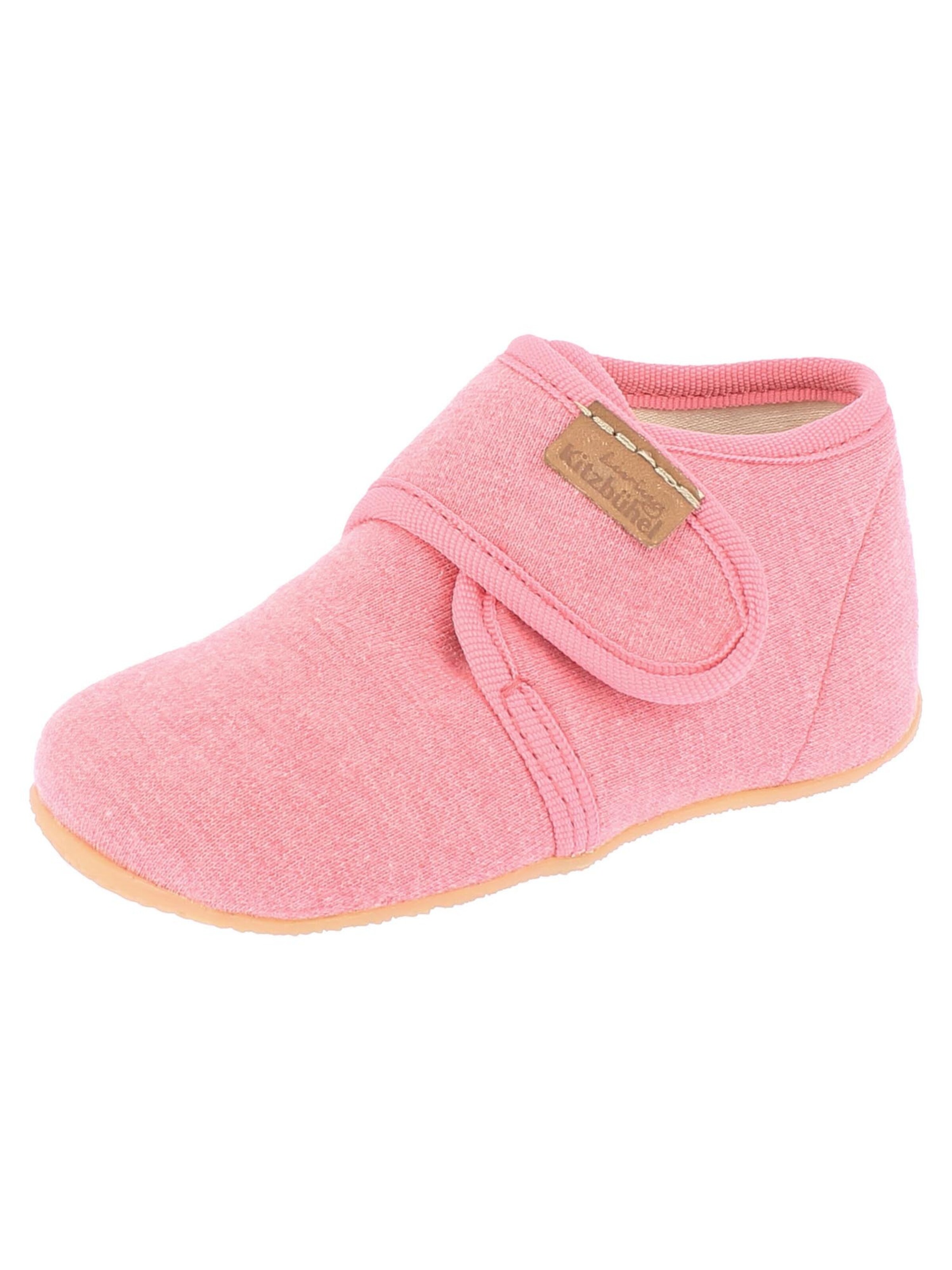 Living Kitzbühel Slippers 'Jersey' in Pink: front