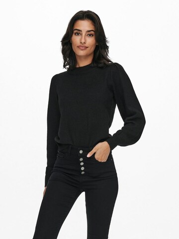 JDY - Pullover 'Rue' em preto: frente