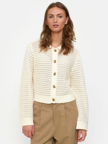 Cardigan 'Magda' Esmé Studios en beige : devant