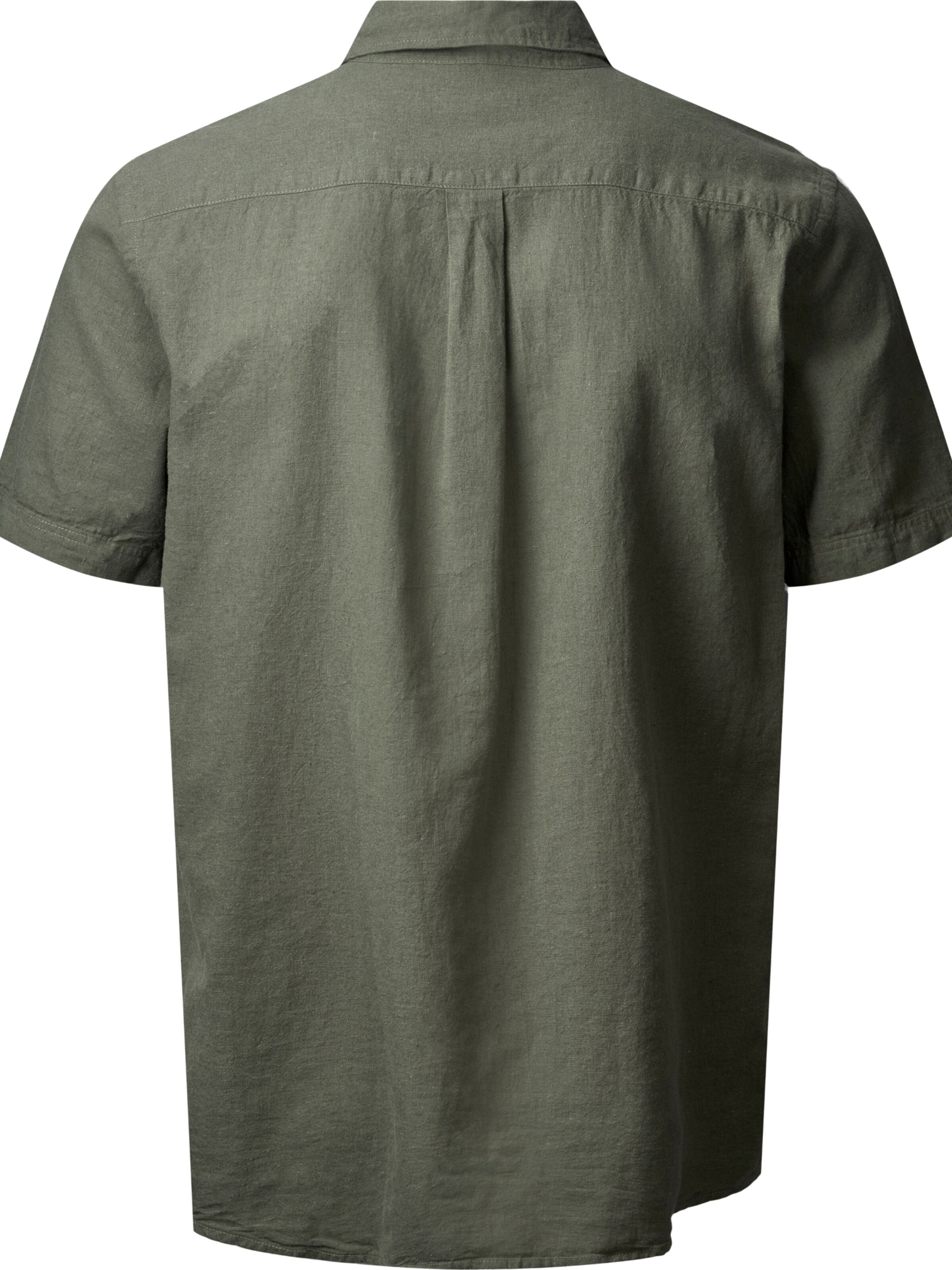 MCS Regular Fit Skjorte 'Fort Worth' i grøn