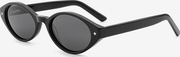 VEYREY Sunglasses in Black: front