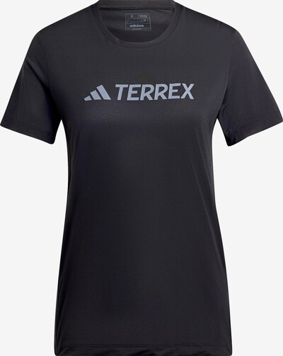 ADIDAS TERREX Funktionsshirt in grau / schwarz, Produktansicht