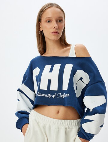 Koton Sweatshirt in Blauw