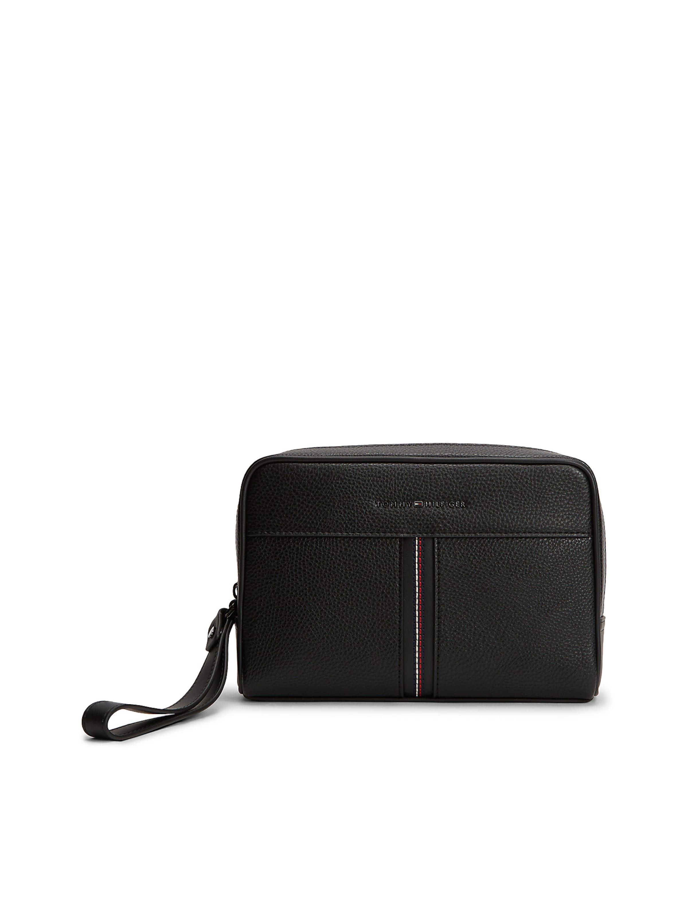 TOMMY HILFIGER Toiletry bag in Black: front