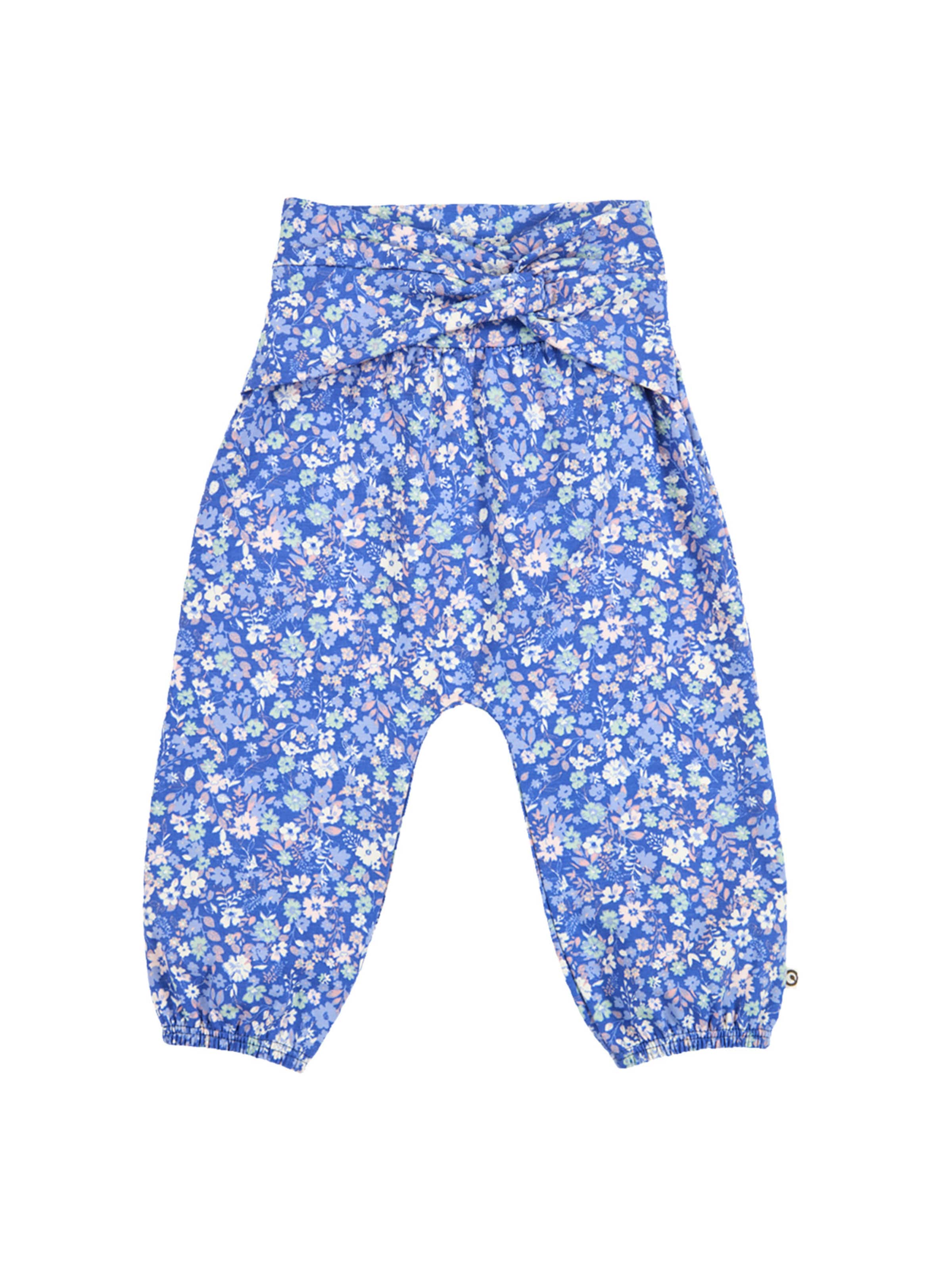Tapered Pantaloni di Müsli by GREEN COTTON in blu: frontale