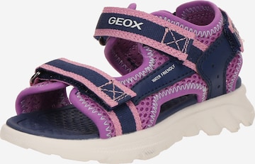 GEOX Сандали 'Airadyum' в синьо: отпред