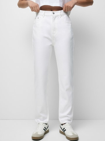 regular Jeans di Pull&Bear in bianco
