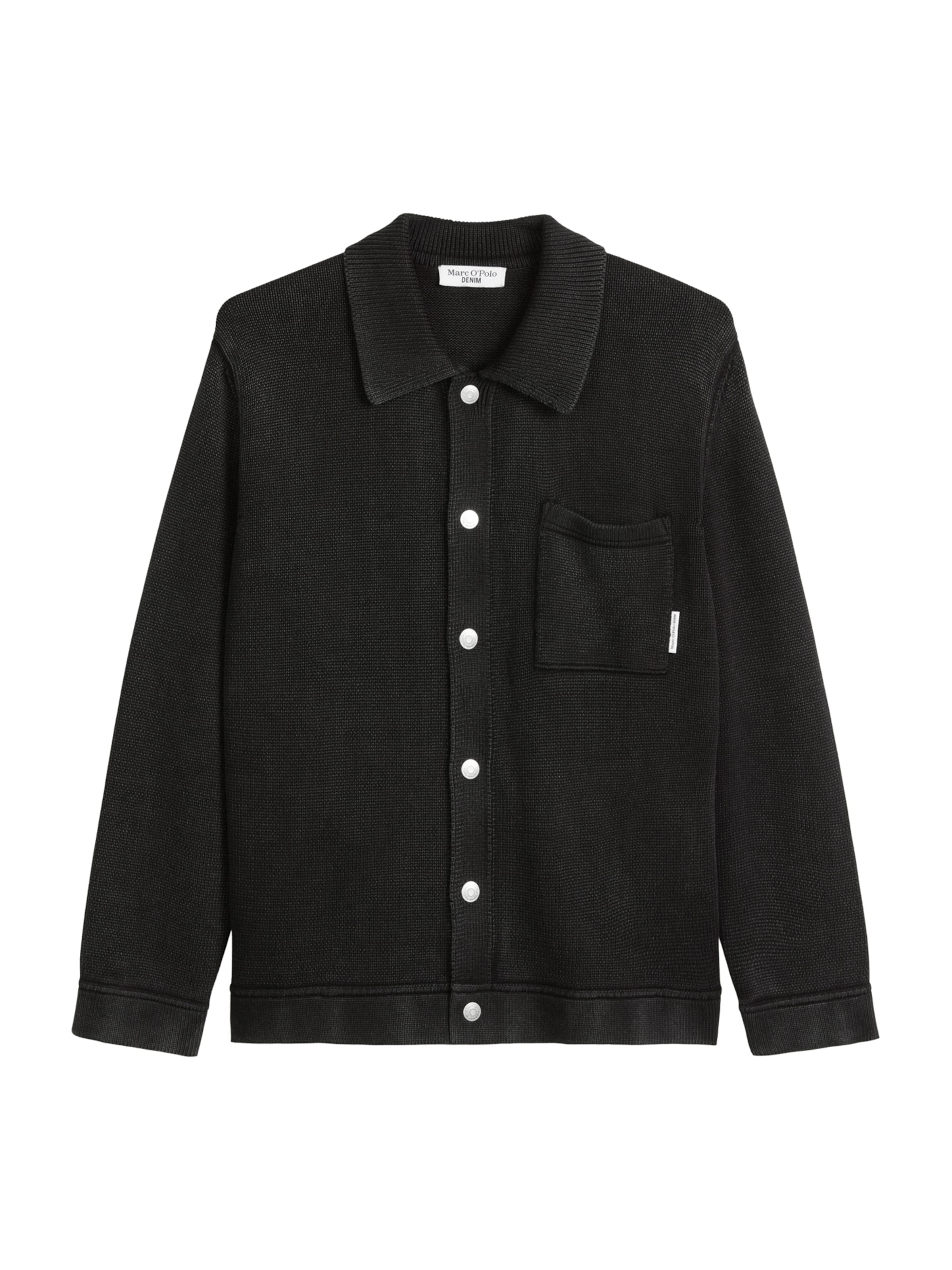 juoda Marc O'Polo DENIM Kardiganas: priekis