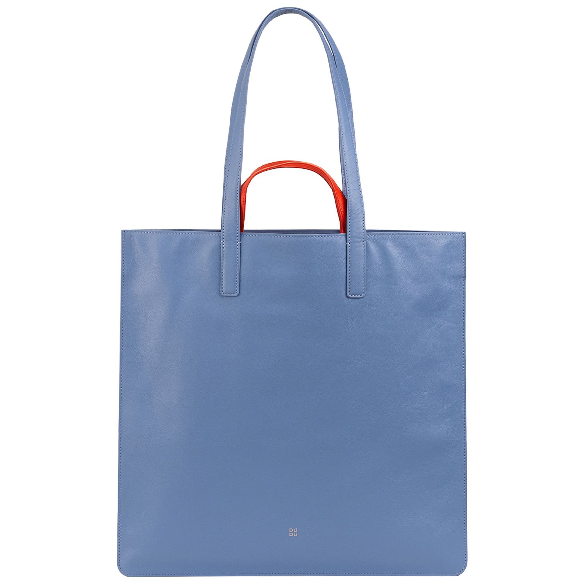 DuDu Shopper in Blau: Vorderseite