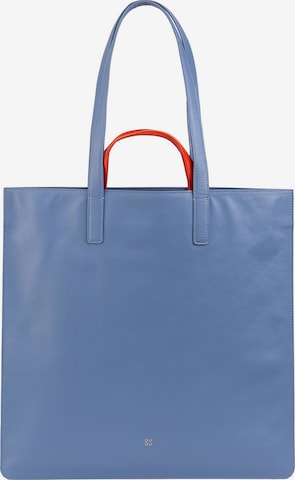 DuDu Shopper in Blauw: voorkant