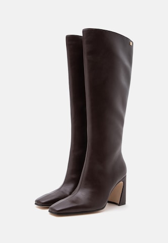 STEVE MADDEN Škornji 'Flares-H' | rjava barva