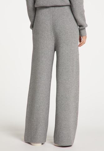 DreiMaster Vintage Wide leg Pants in Grey