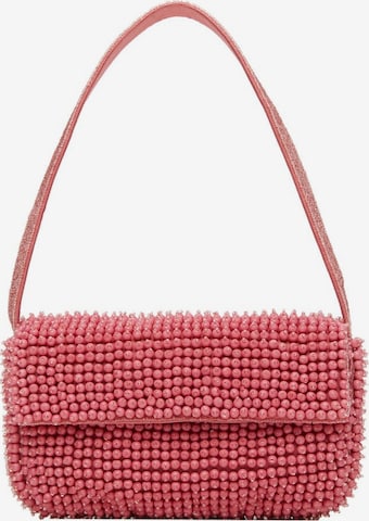 MANGO Handbag 'hft crystal' in Pink: front