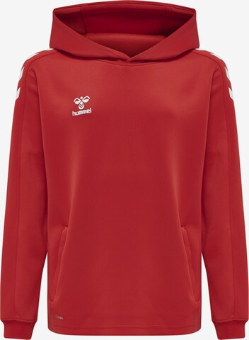 Sweat de sport Hummel en rouge : devant