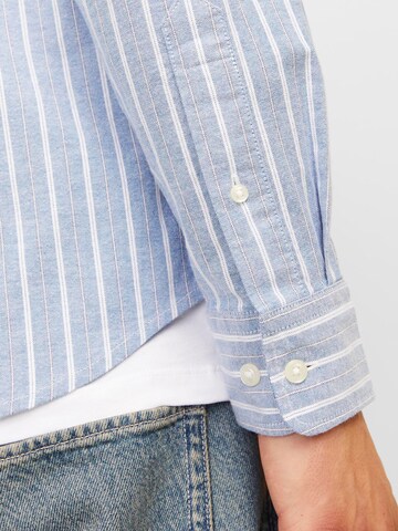 JACK & JONES Slim Fit Hemd 'JPRBLUBrook' in Blau