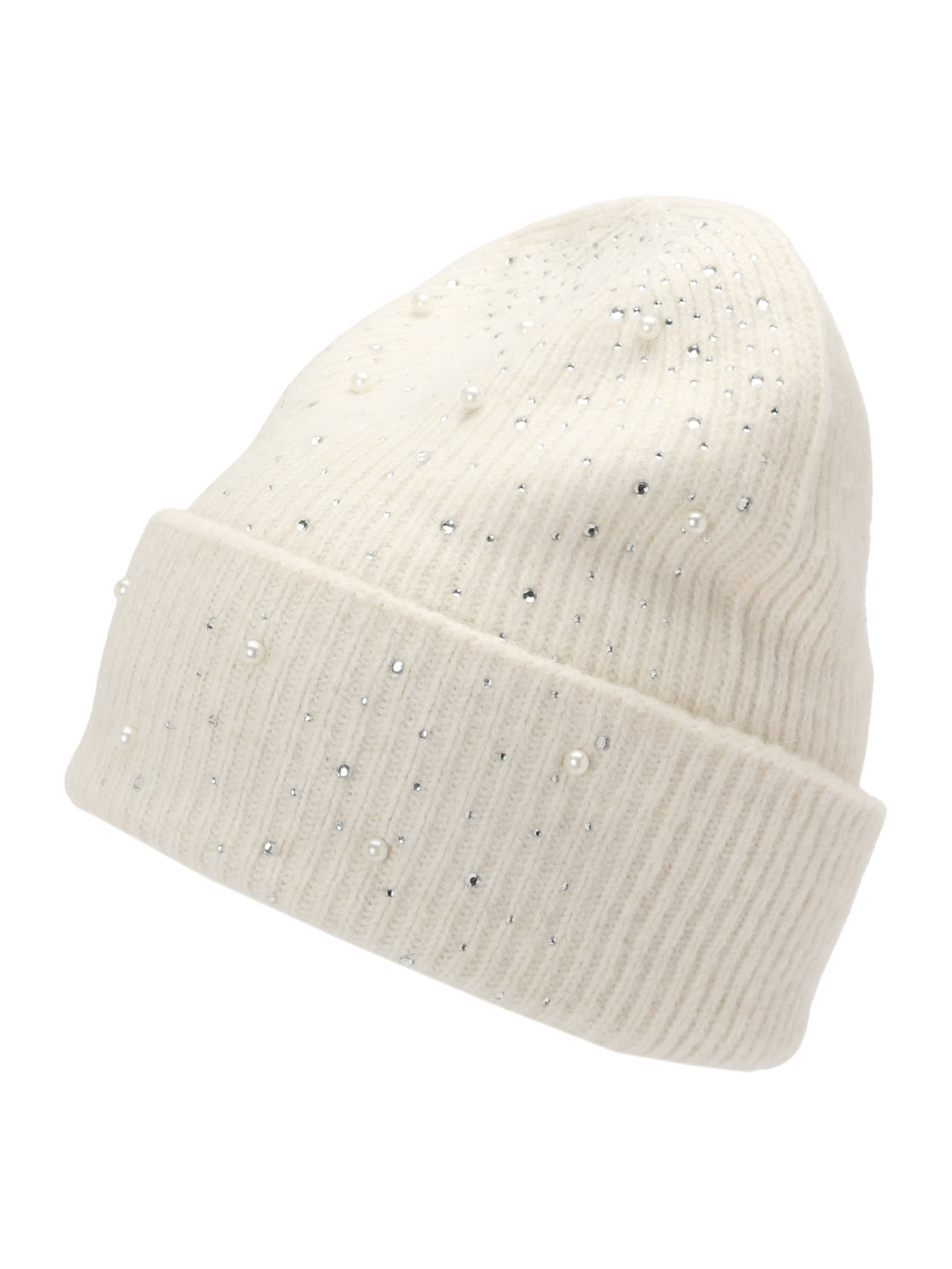 Bonnet MYLAVIE by Sarah Harrison en blanc : devant