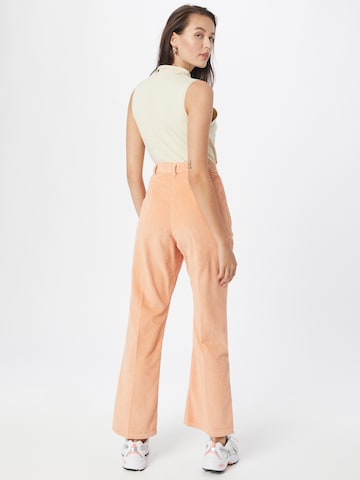 LEVI'S ® Flared Pleated Pants 'Math Club Trouser Flare' in Orange