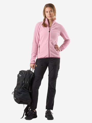 SWEDEMOUNT Functionele fleece jas 'Stryn' in Roze