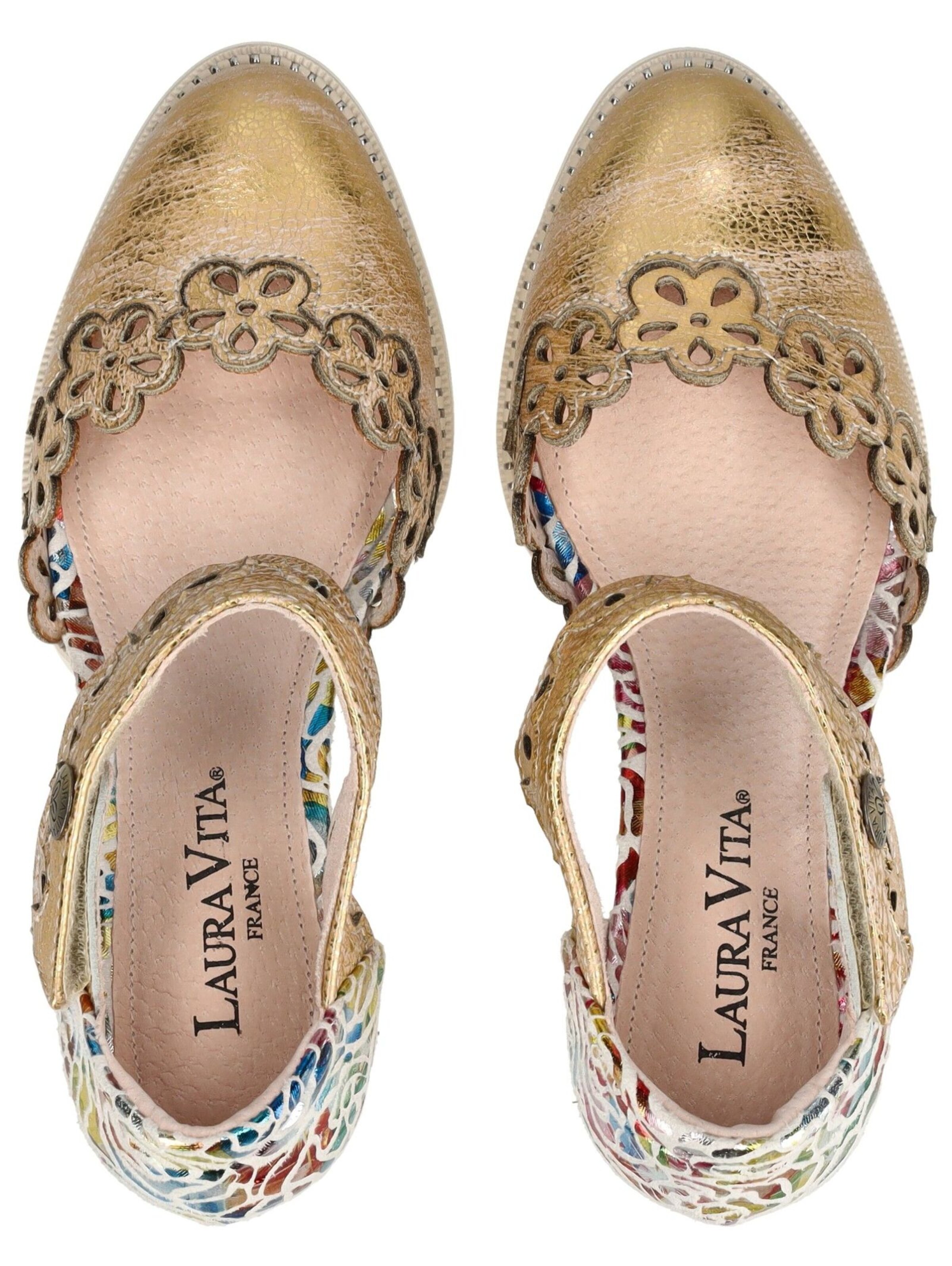 Laura Vita Pumps in Goud