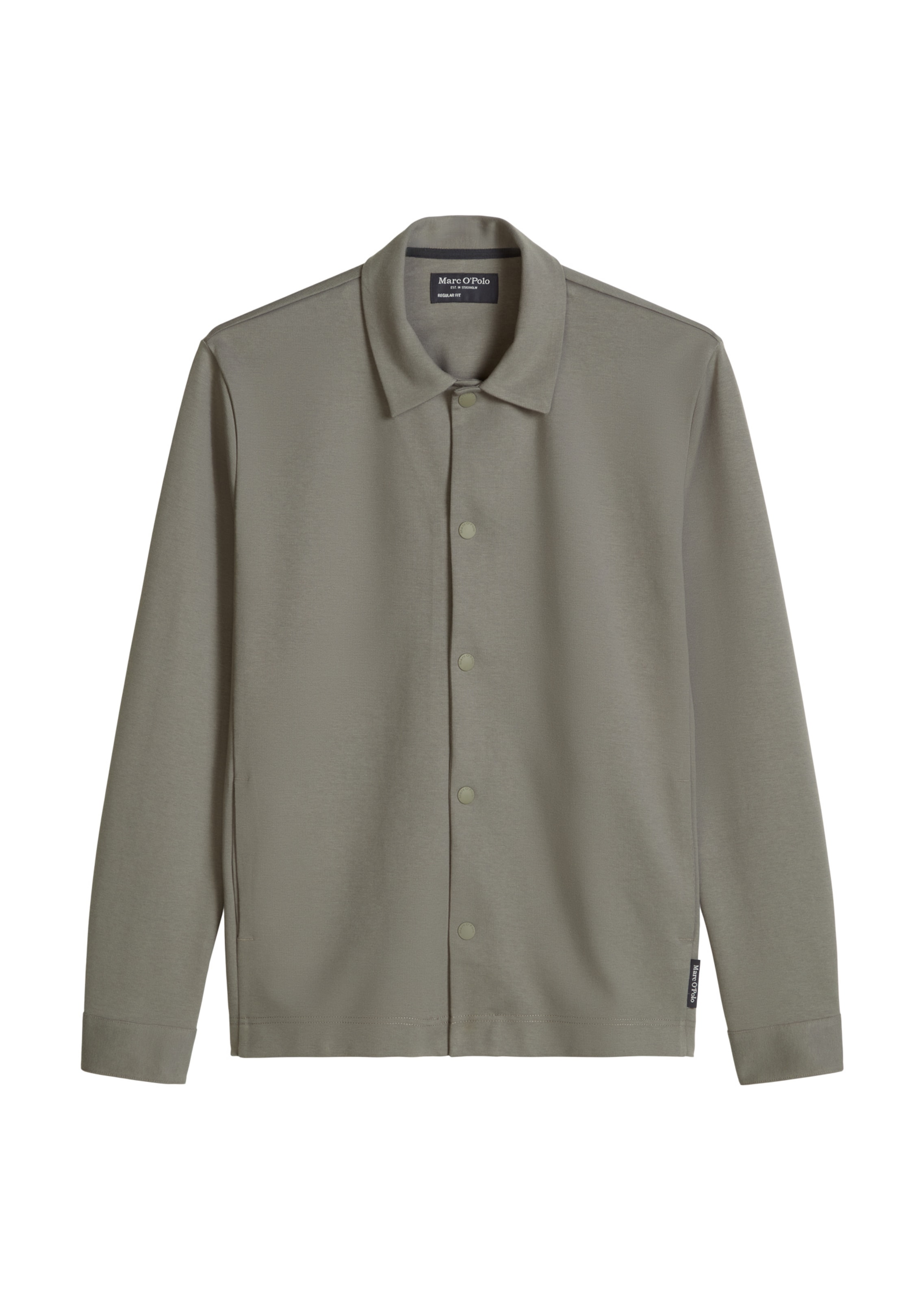 Marc O'Polo Sweatjacke in Grau: Vorderseite