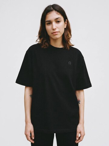 DROP.GOODS Oversizeshirt 'Organic'‌‌‌‌‌ in Schwarz: Vorderseite