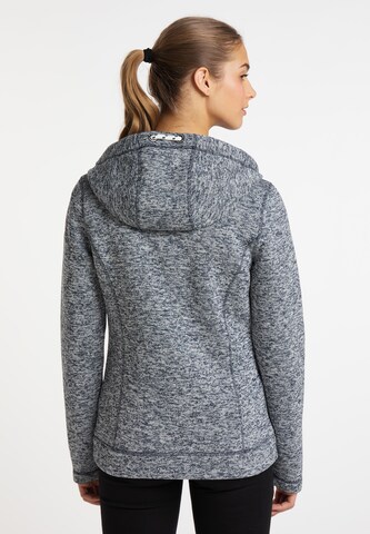 Schmuddelwedda Fleece jas in Grijs