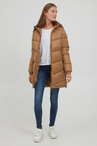 Oxmo Winter Coat 'Tabata' in Brown