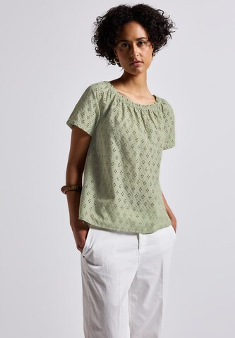 STREET ONE Bluse in Grün