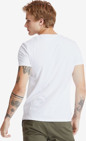 TIMBERLAND T-Shirt 'Dun-Riv' in Weiß