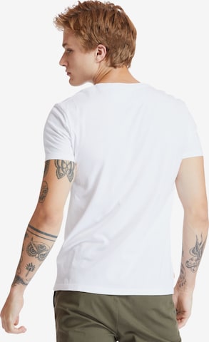 T-Shirt 'Dun-Riv' TIMBERLAND en blanc