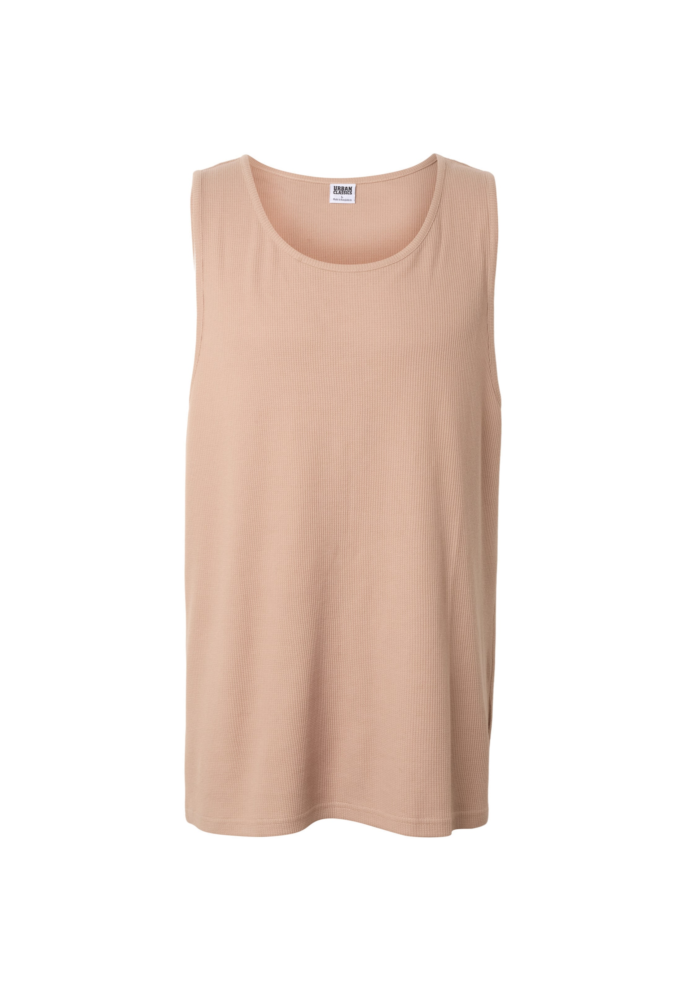 Urban Classics Shirt in Bruin: voorkant