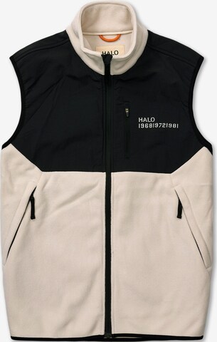 Gilet HALO en beige : devant