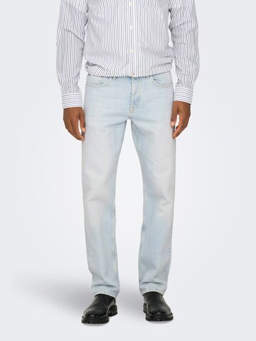 Only & Sons regular Jeans 'ONSedge' i blå: forside