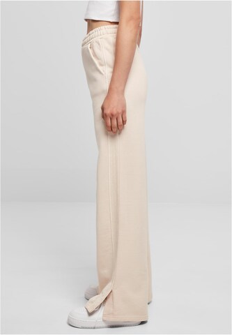 Wide leg Pantaloni de la Urban Classics pe roz
