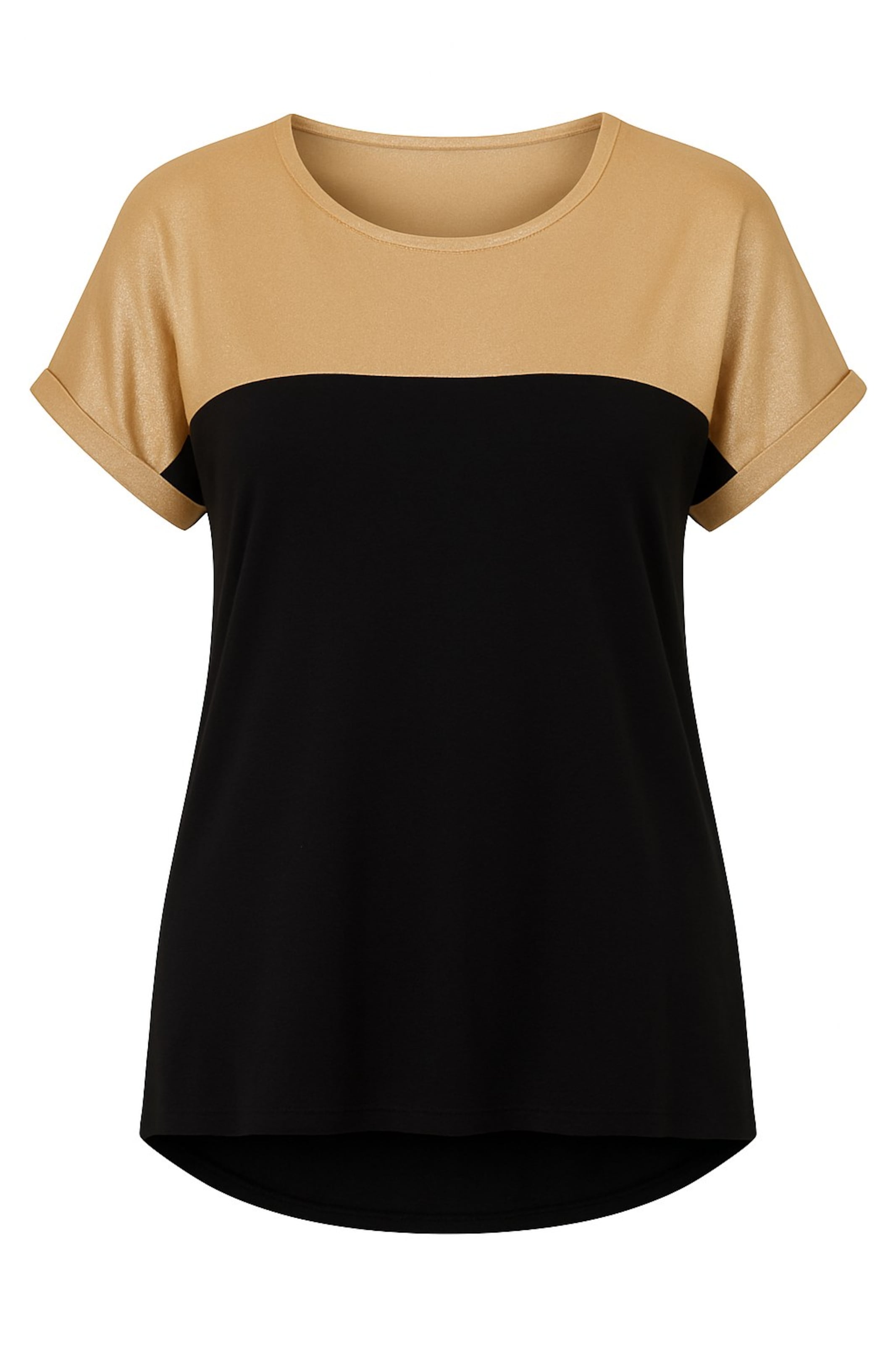 Stil Diva Shirt in Geel: voorkant