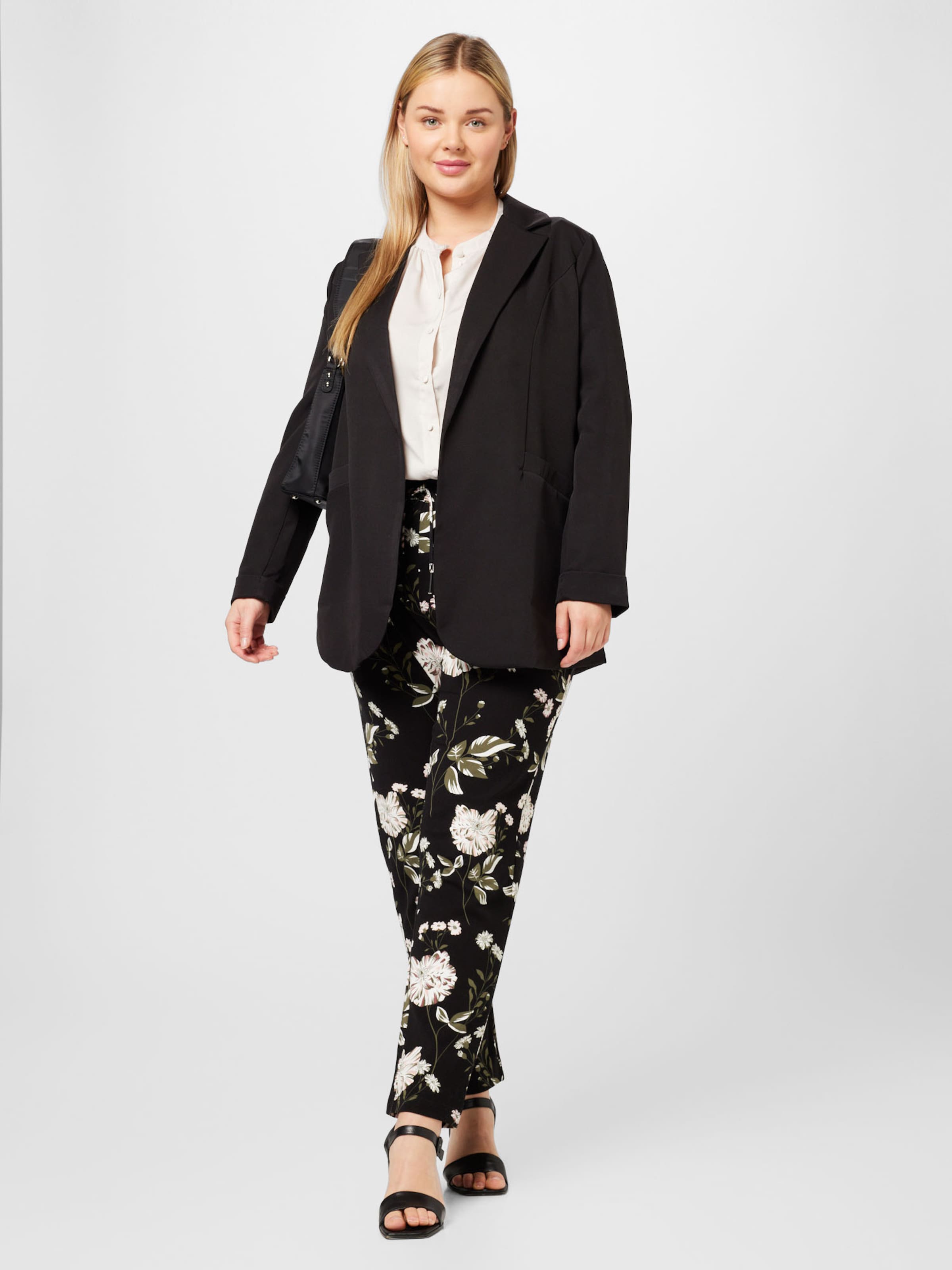 Dorothy Perkins Curve Blazer in Black ABOUT YOU