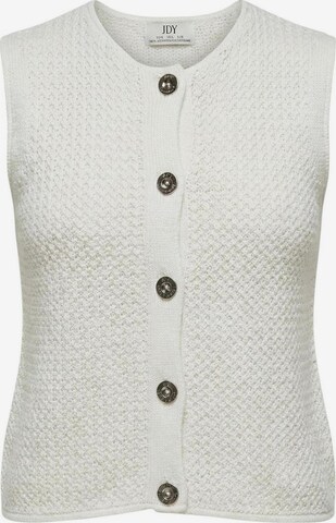Gilet in maglia 'Jdymartha' di Jaqueline de Yong in bianco: frontale