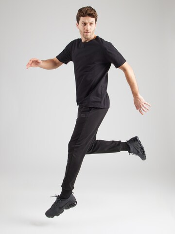 JACK & JONES - Tapered Pantalón 'JPSTGORDON' en negro