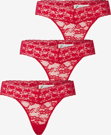 Lindex String 'Lacey' in Rood: voorkant