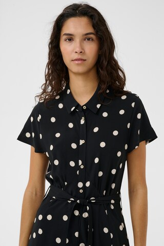 SOAKED IN LUXURY Blousejurk 'Arjana' in Zwart